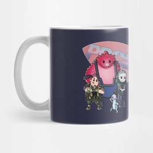 A Most Impressive Crew (Dark background) Mug